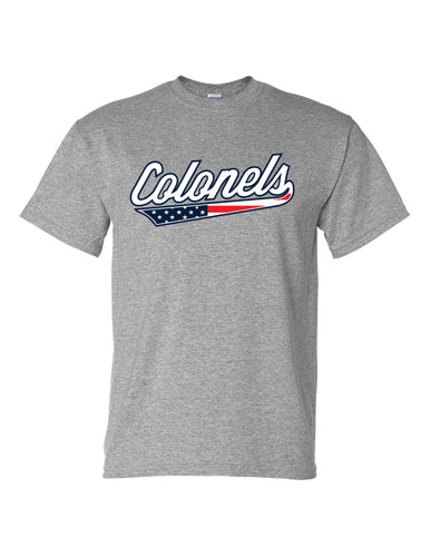 COLONELS GRAY T shirt Youth and Adult